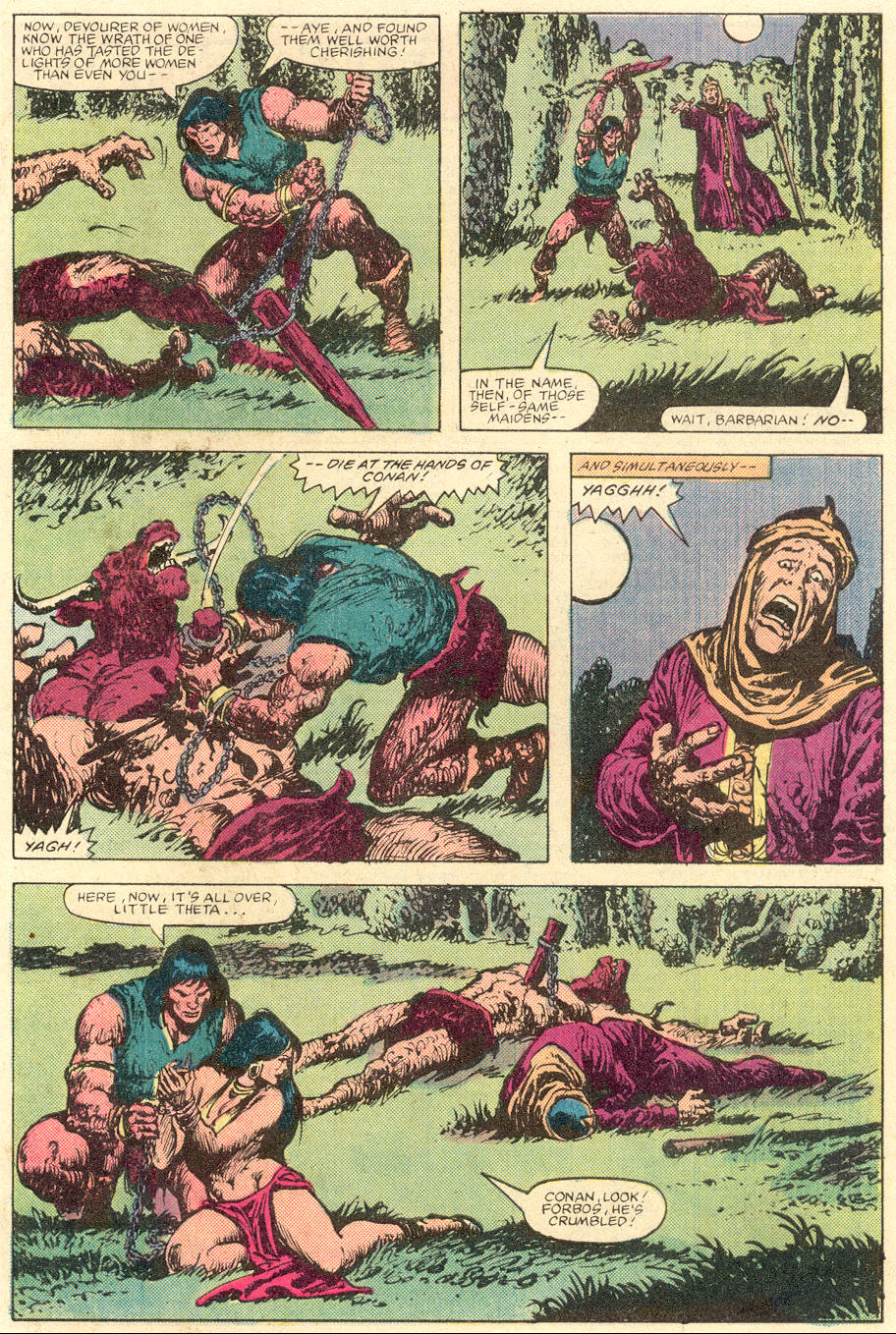 Read online Conan the Barbarian (1970) comic -  Issue #142 - 22