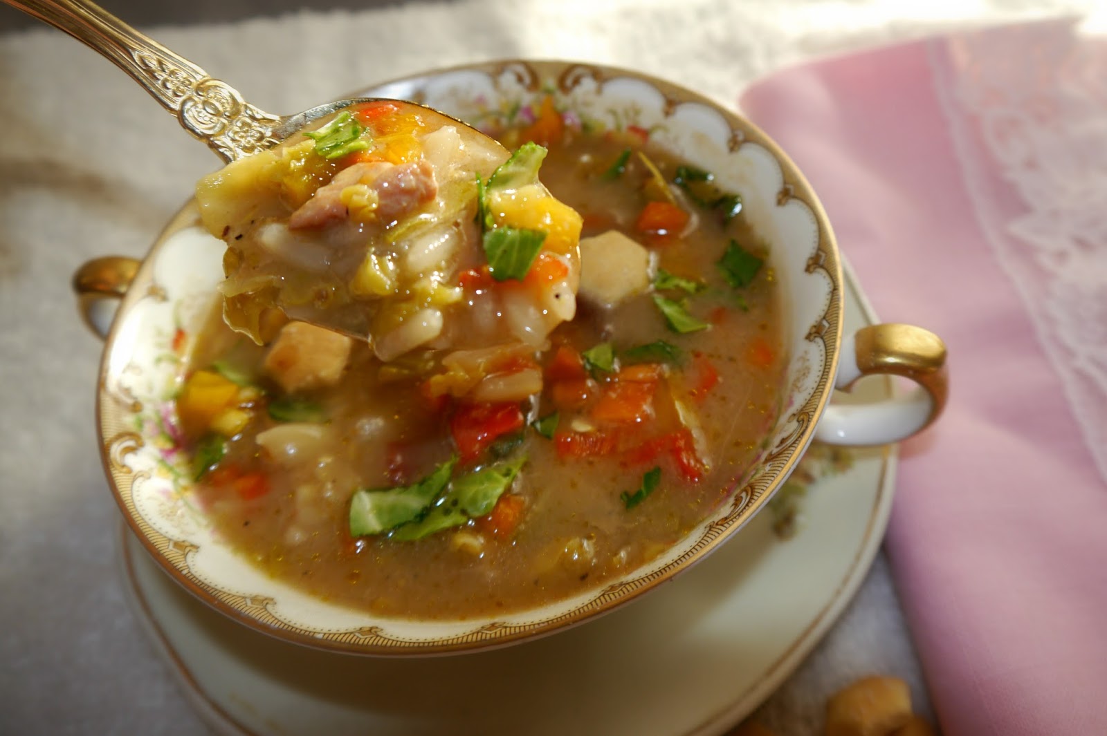 Suzy Homefaker BRUSSEL SPROUT SOUP