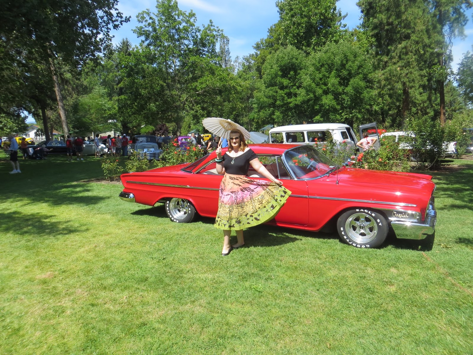 Sweetie Suz Back to the 50's Classic Car Show Grants Pass, Oregon