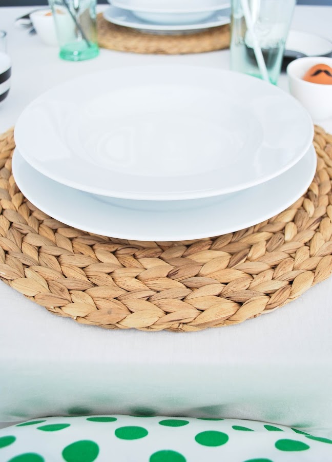 decoración low cost para mi mesa de Pascua www.mylittlebrunch.com