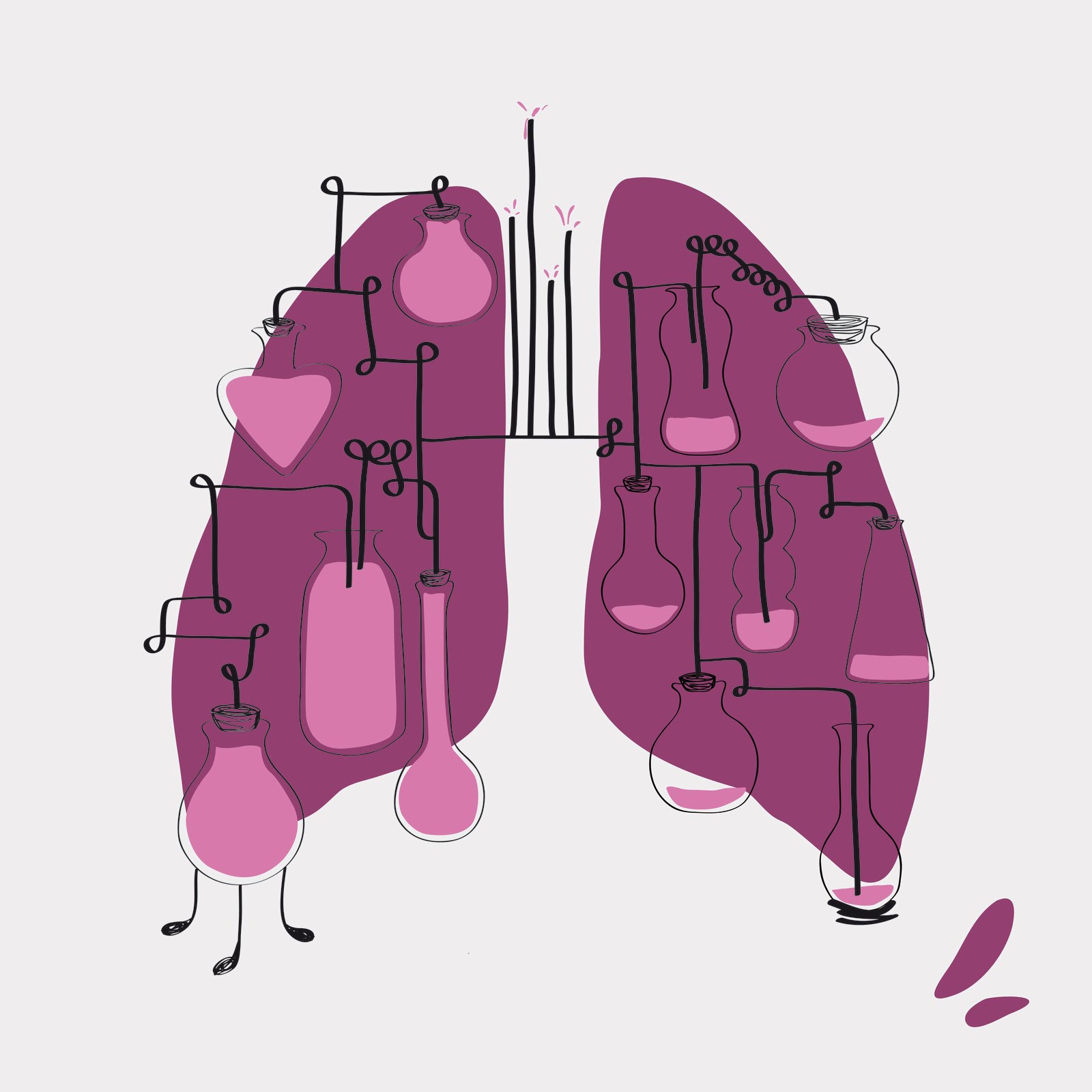 ati De l'eau dans les poumons