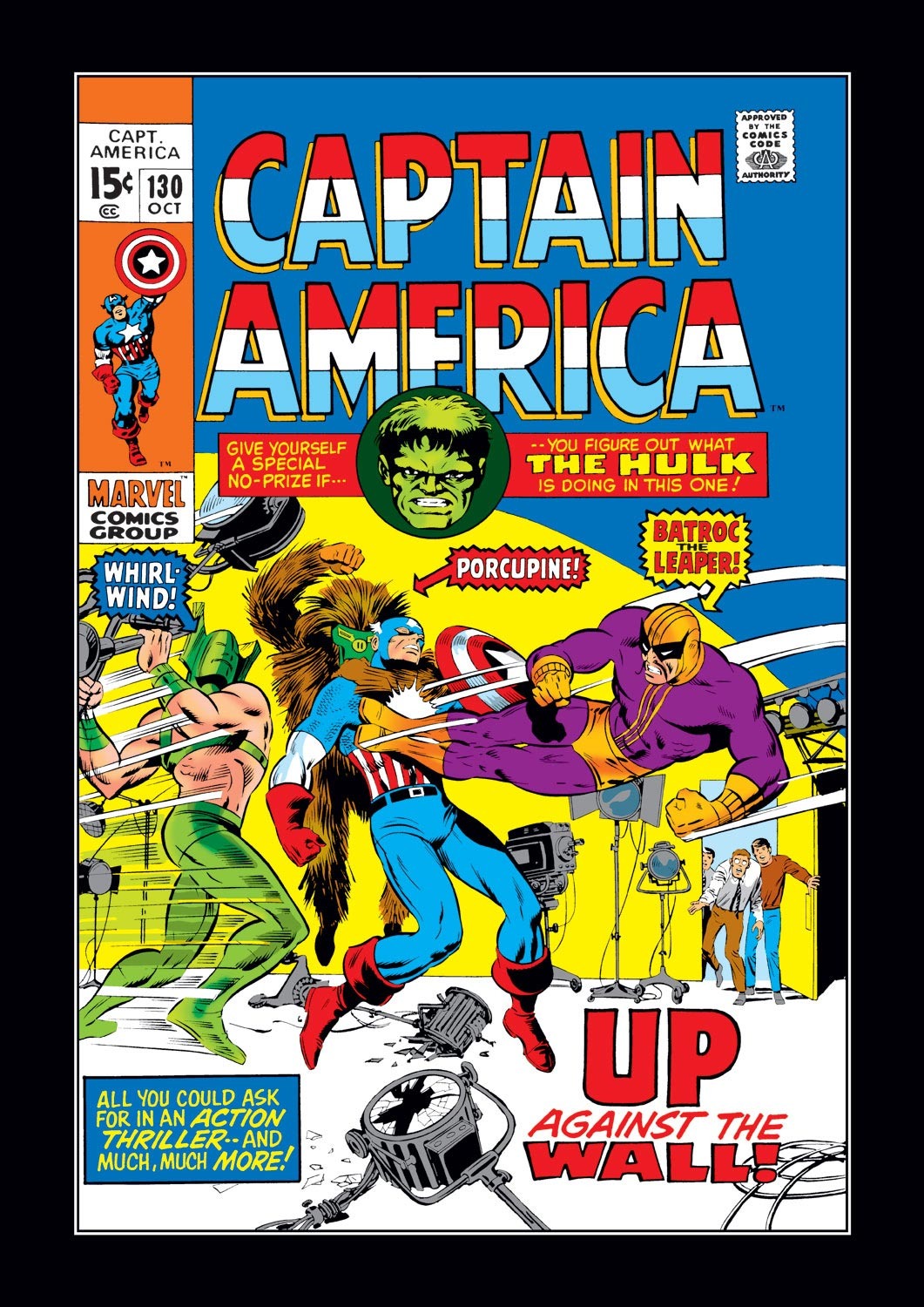 Read online Captain America (1968) comic -  Issue #130 - 1