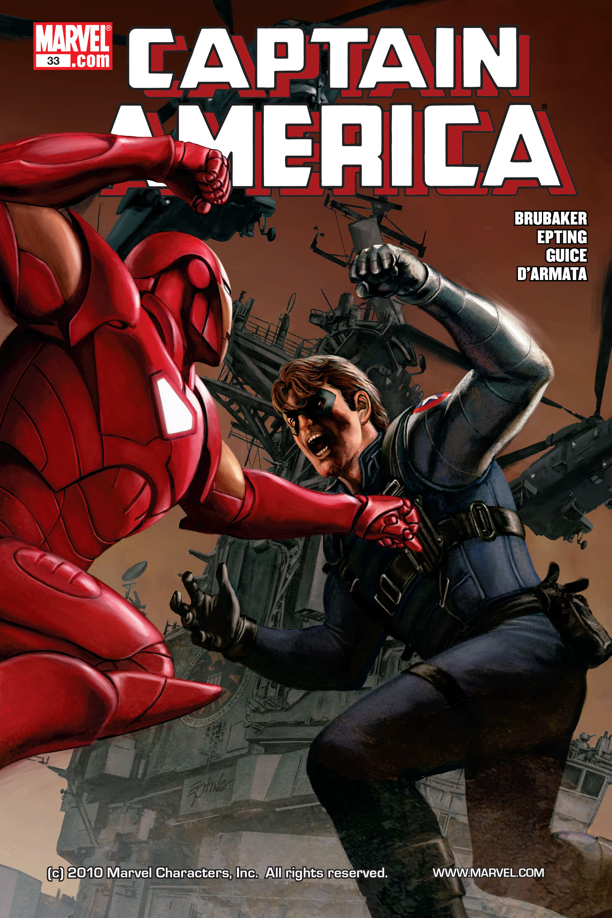 Read online Captain America (2005) comic -  Issue #33 - 1