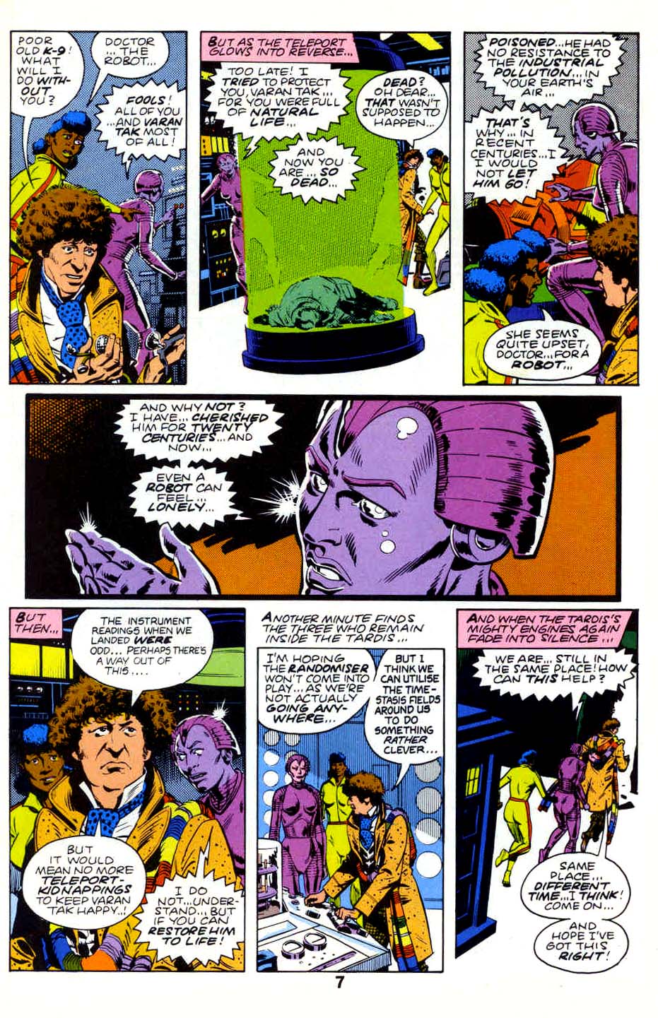 Read online Doctor Who (1984) comic -  Issue #8 - 9