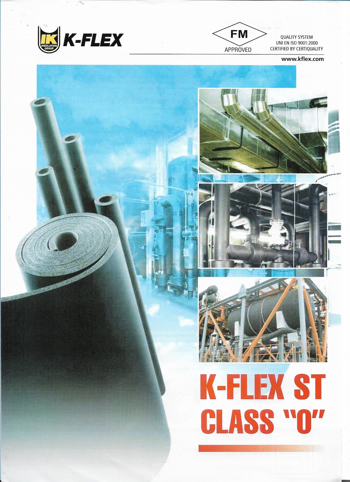 KFLEX TUBE RUBBER INSULATION CLASS "O"