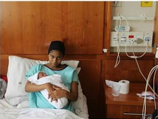 51a Photo: Son of late Emir of Kano, Sani Bayero and his wife welcome a baby girl