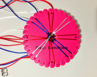 Pulseras kumihimo diseño