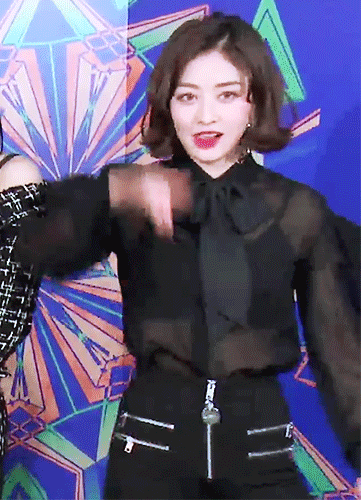 트와이스 지효 치명적인 눈웃음