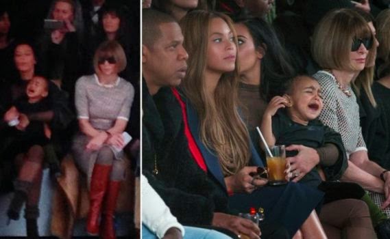 article 2951591 25A1F5BB00000578 See Vogue editor Anna Wintour's reaction as North West throws tantrum