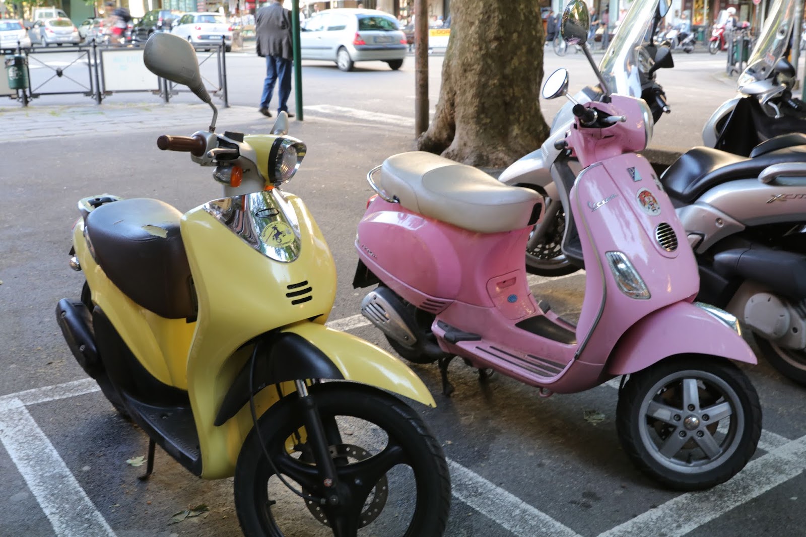 OldMotoDude Yamaha Scooter spotted in La Spezia, Italy.