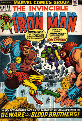 Iron Man #55, the Destroyer