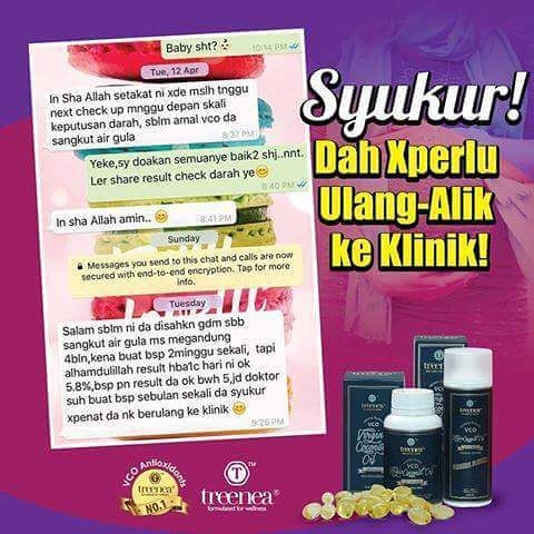 Online Supplement Shoppe Pengedar Minyak Kelapa Dara Treenea Diabetes Ketika Hamil Diabetes Gestasi