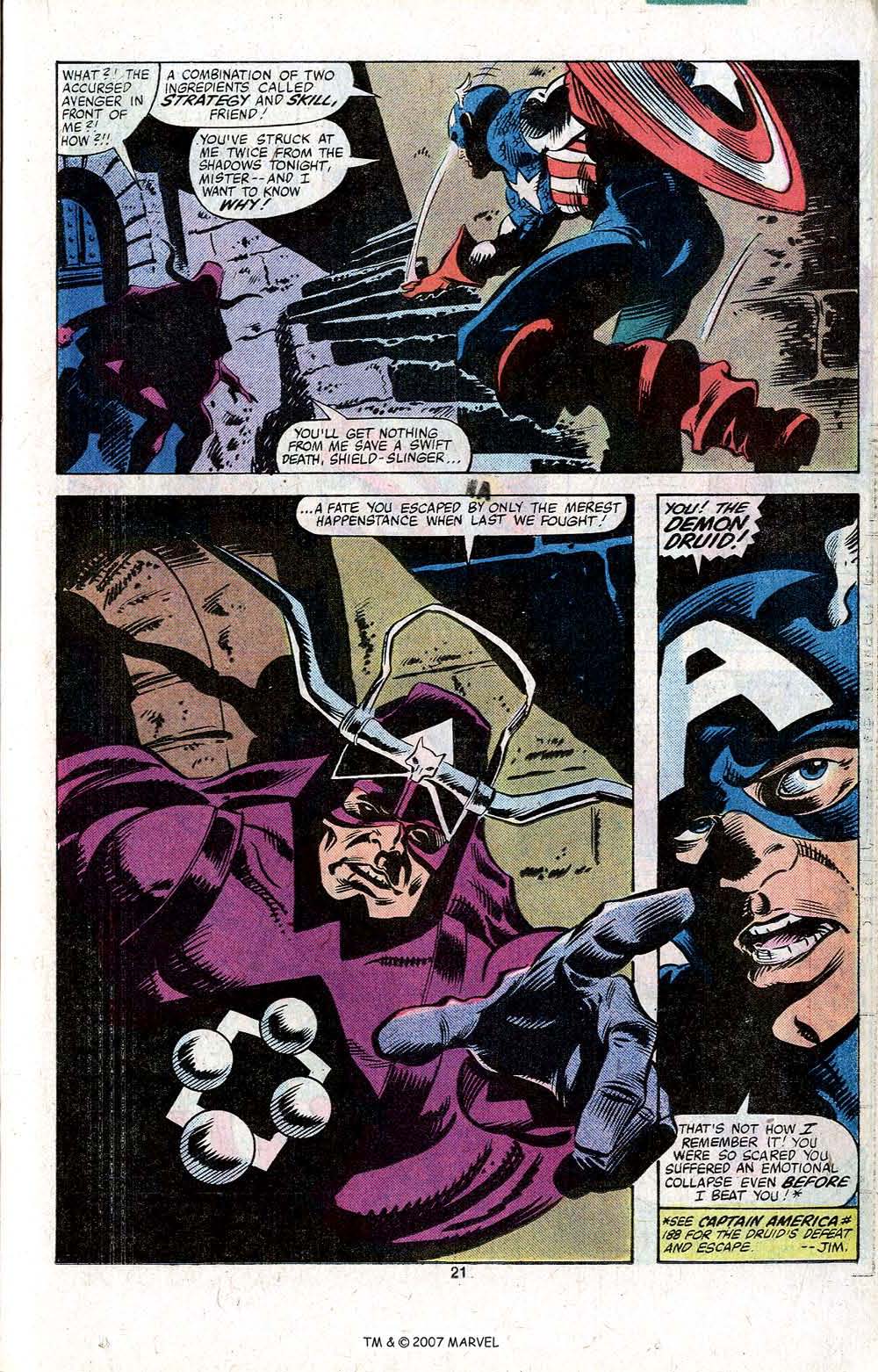 Captain America (1968) Issue #256 #171 - English 23