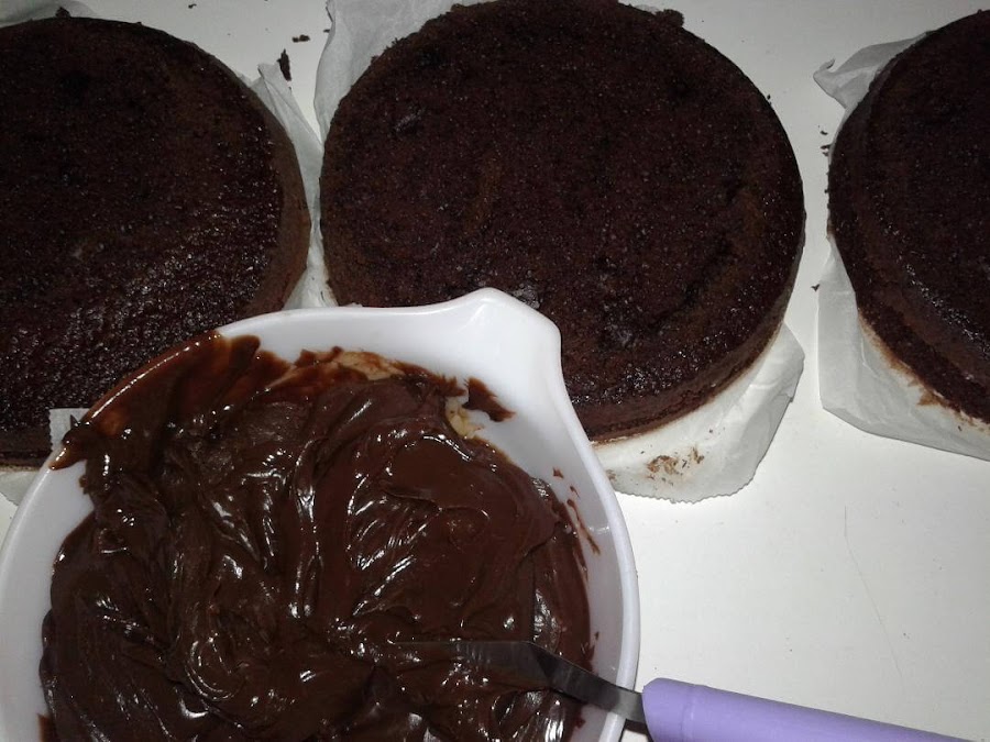 tarta de chocolate