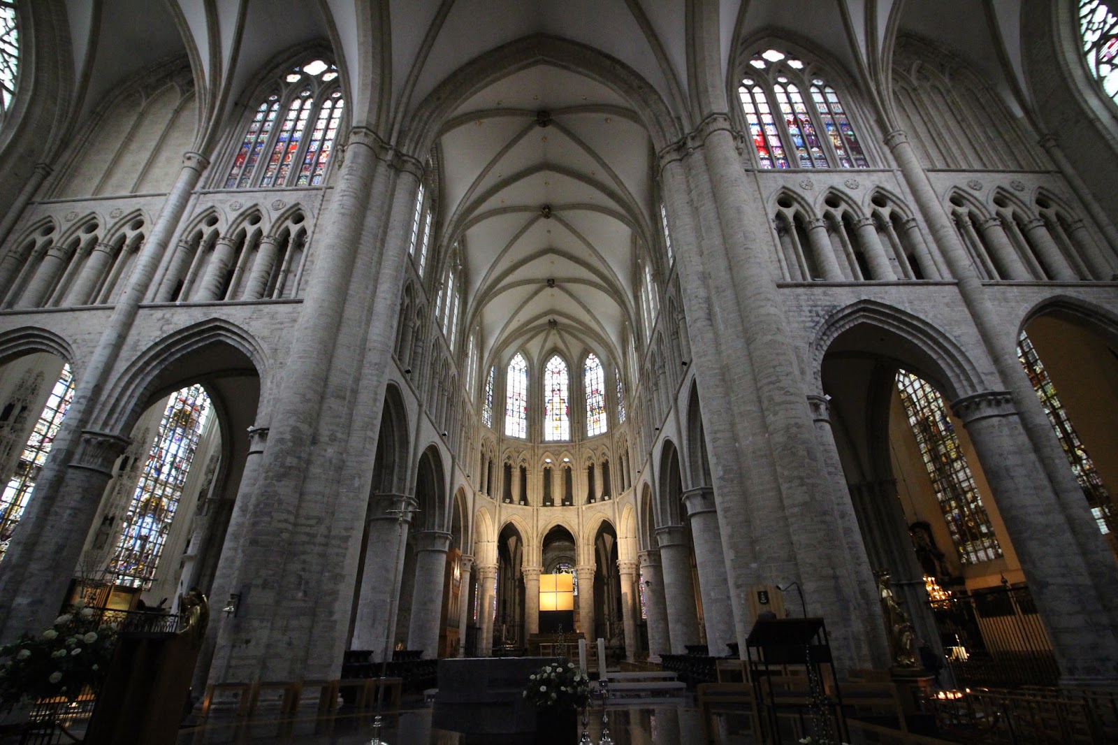 Reportage On Way Cattedrale Di San Michele E Santa Gudula Bruxelles Belgio