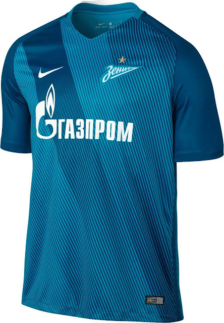FCゼニト・サンクトペテルブルク 2016-17 ユニフォーム-ホーム