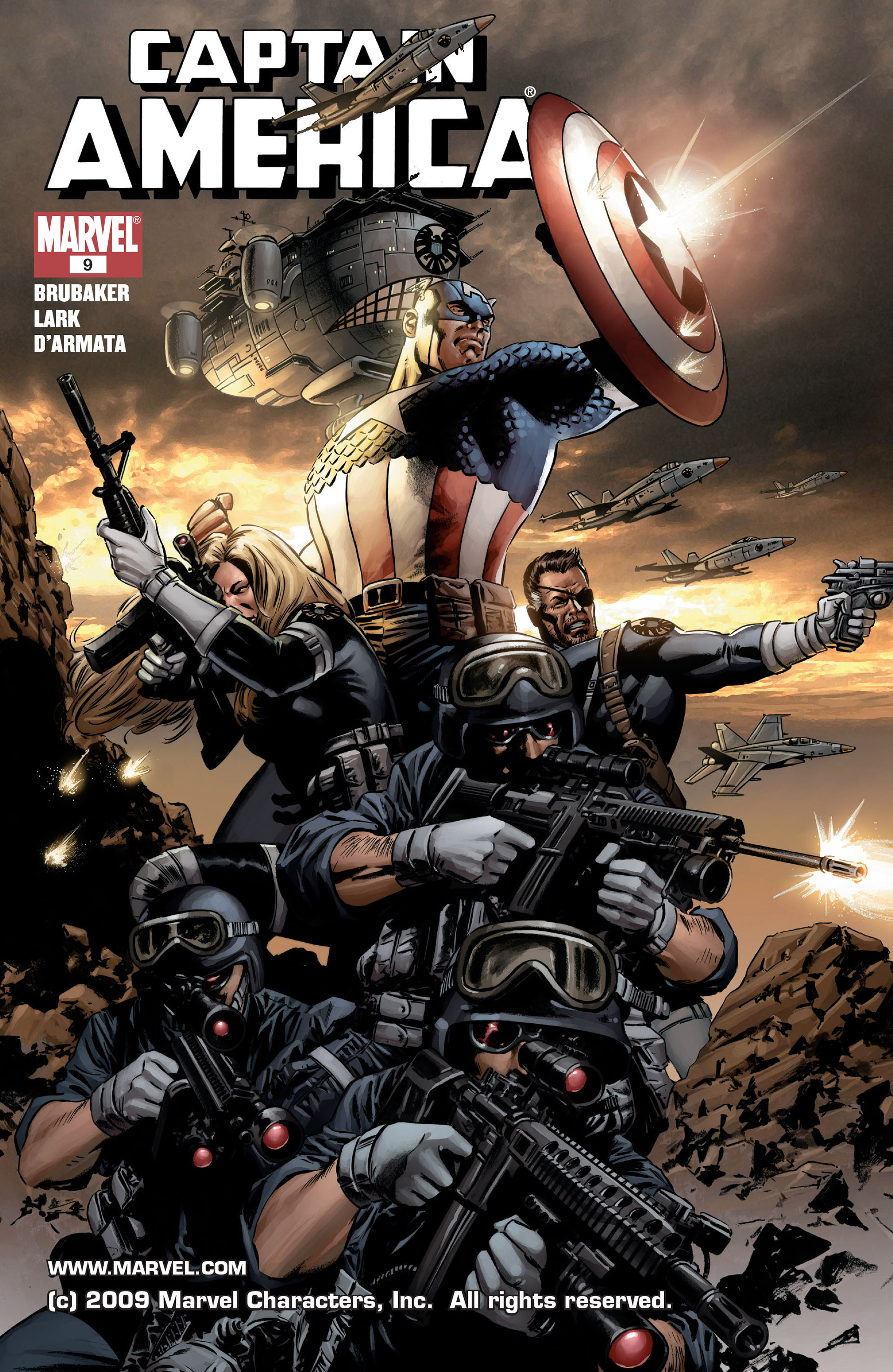 Read online Captain America (2005) comic -  Issue #9 - 1