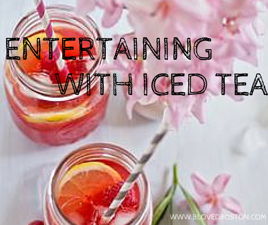 Summertime Entertaining | Iced Tea Bars