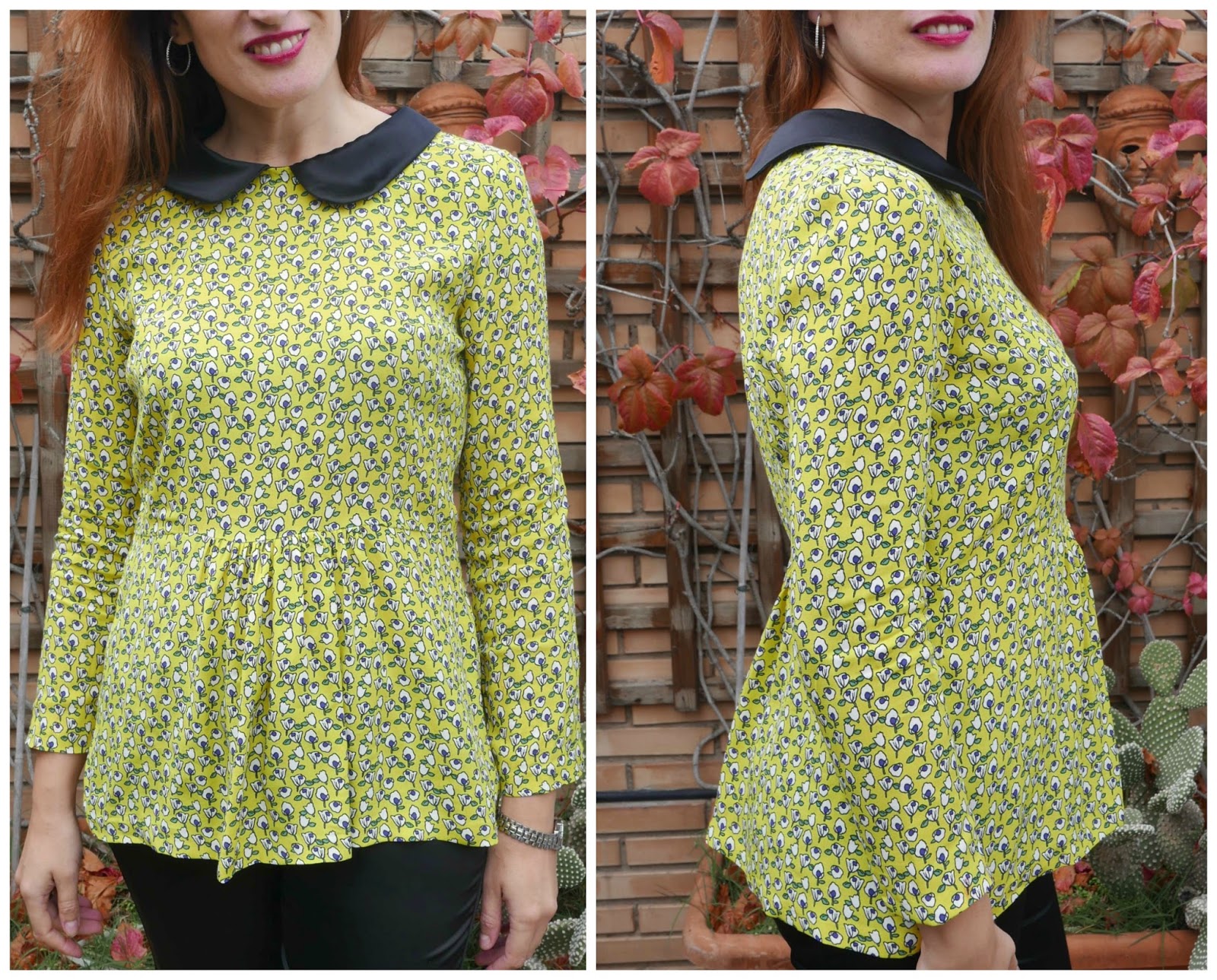 Blusa Feminina Gola Peter Pan Manga Curta French Toast - Conforto E Elegância