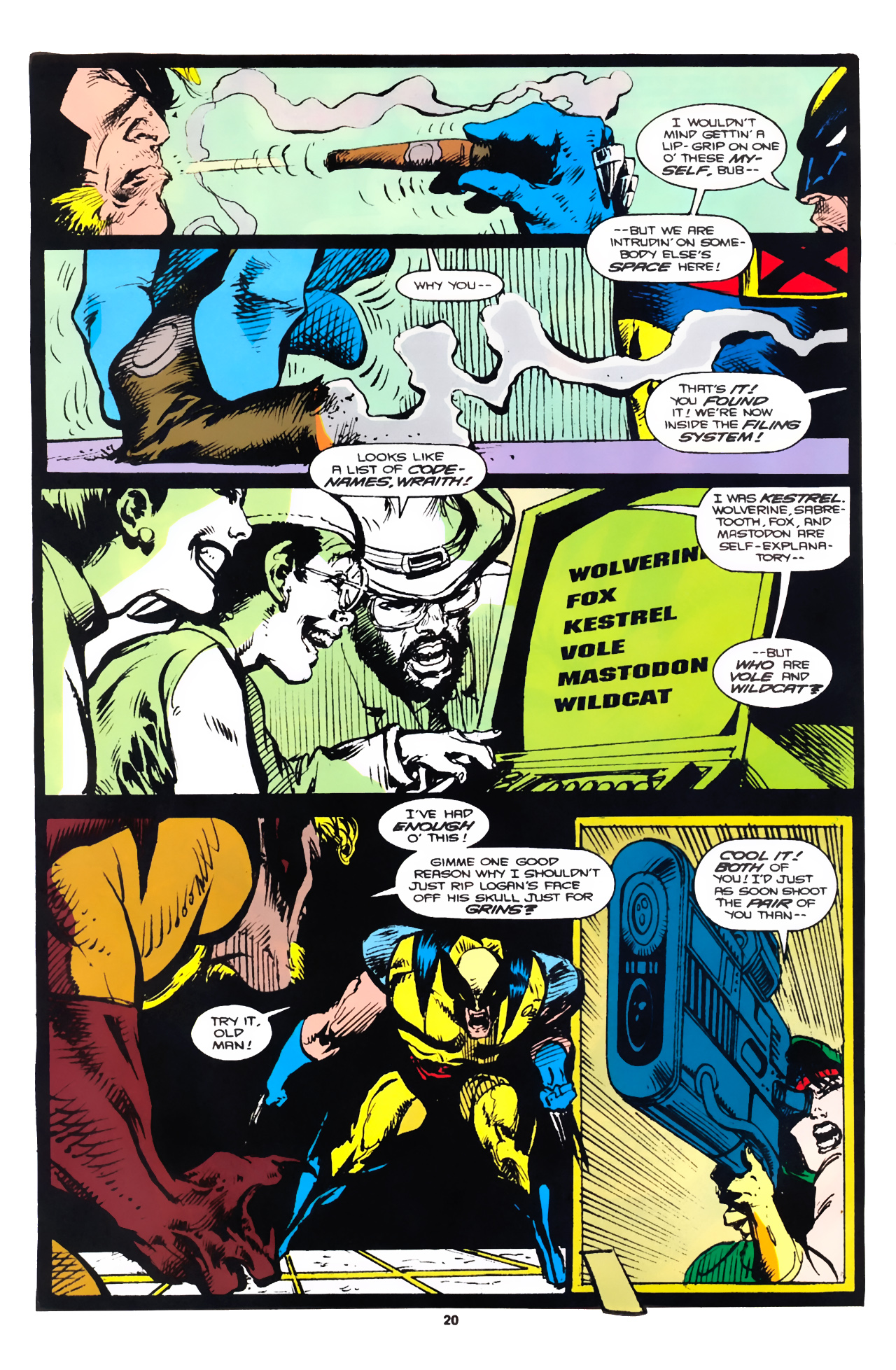 Wolverine (1988) Issue #62 #63 - English 16
