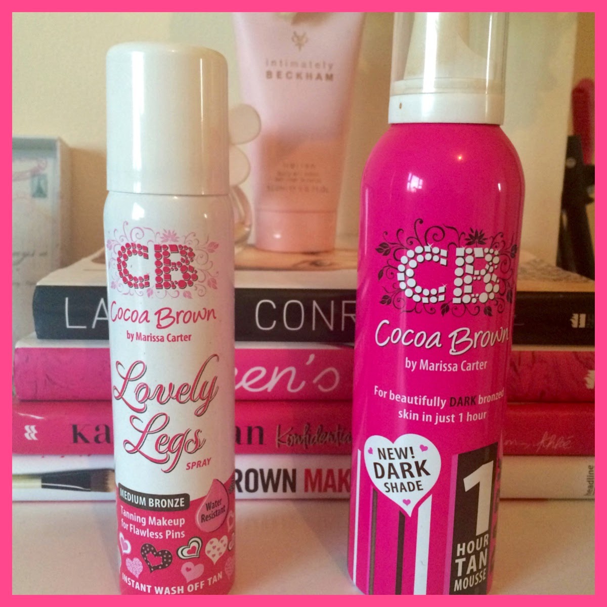 Cocoa Brown By Marissa Carter Lovely Legs Spray & Cocoa Brown 1 Hour Tan Dark Shade Mouse Review