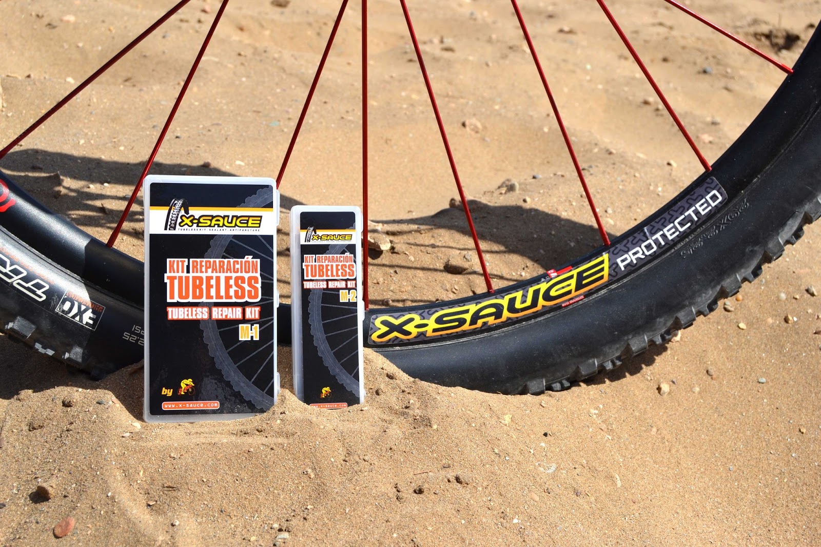 Nuevos kits de mechas para reparación de neumáticos tubeless XSauce Rueda Lenticular