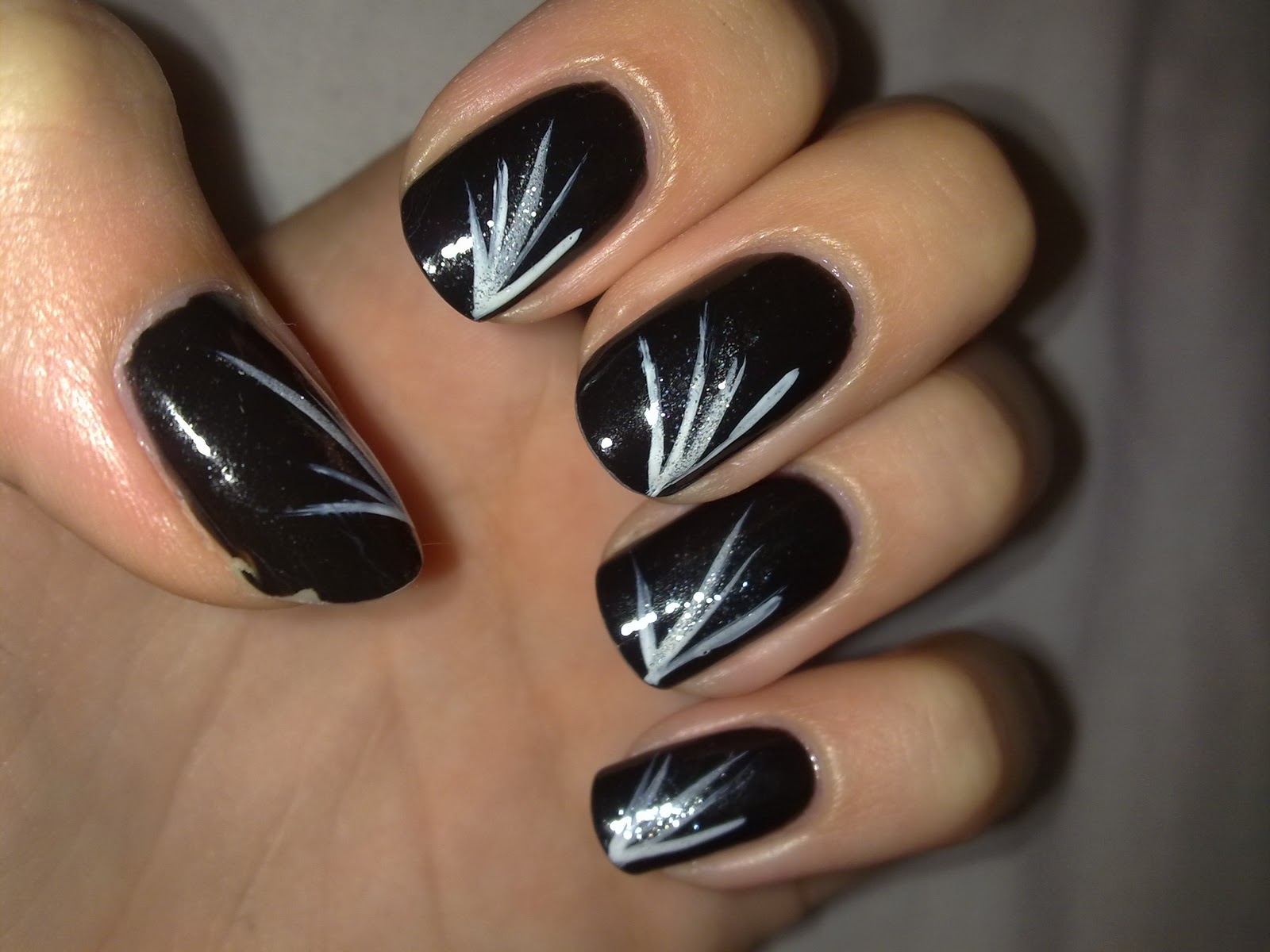 Easy Straight Line Nail Art - wide 7