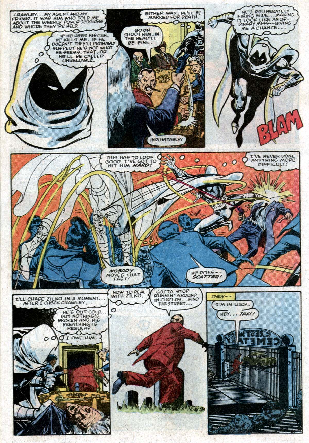 Read online Moon Knight (1980) comic -  Issue #26 - 28