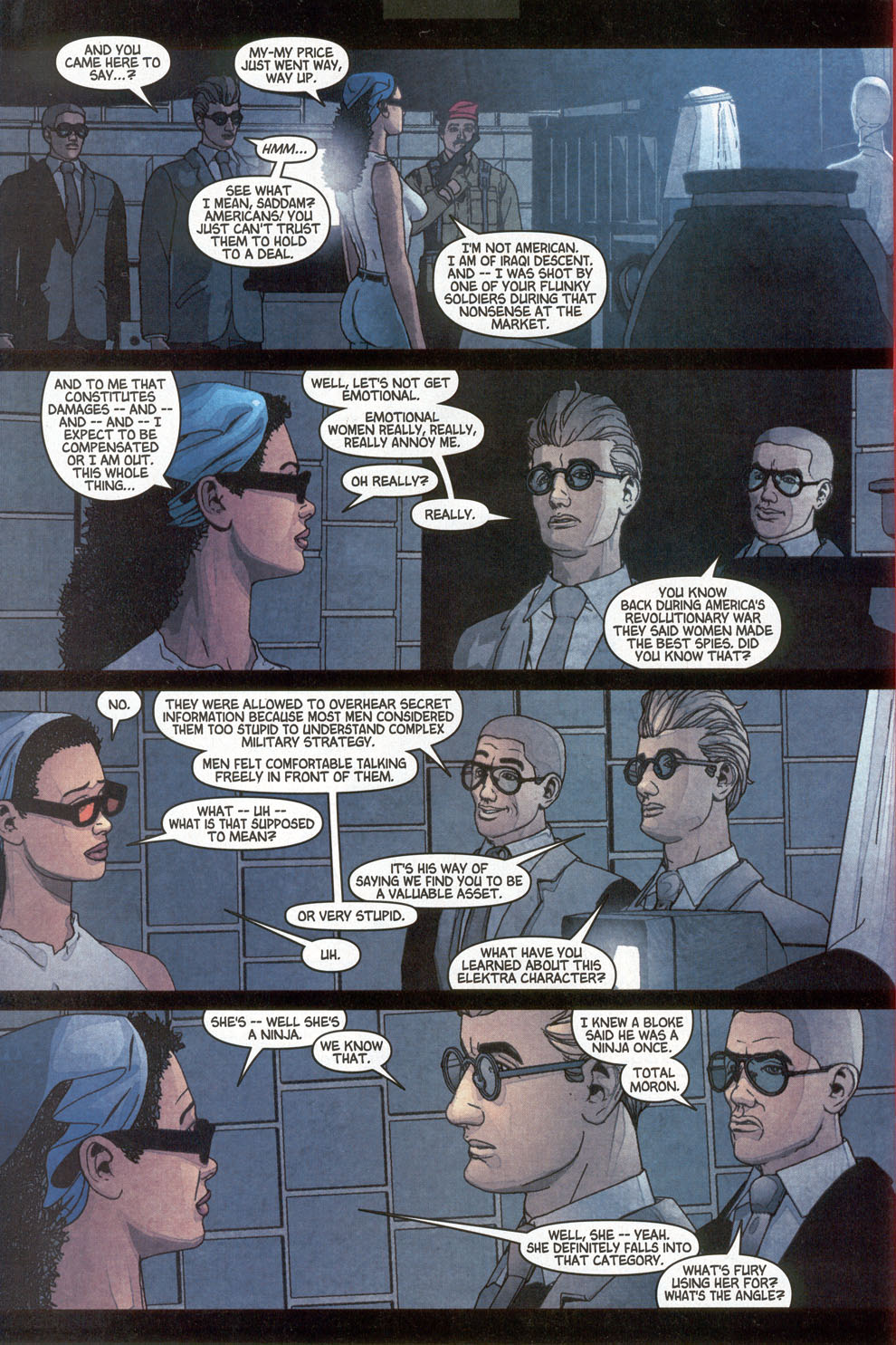 Read online Elektra (2001) comic -  Issue #2 - 19