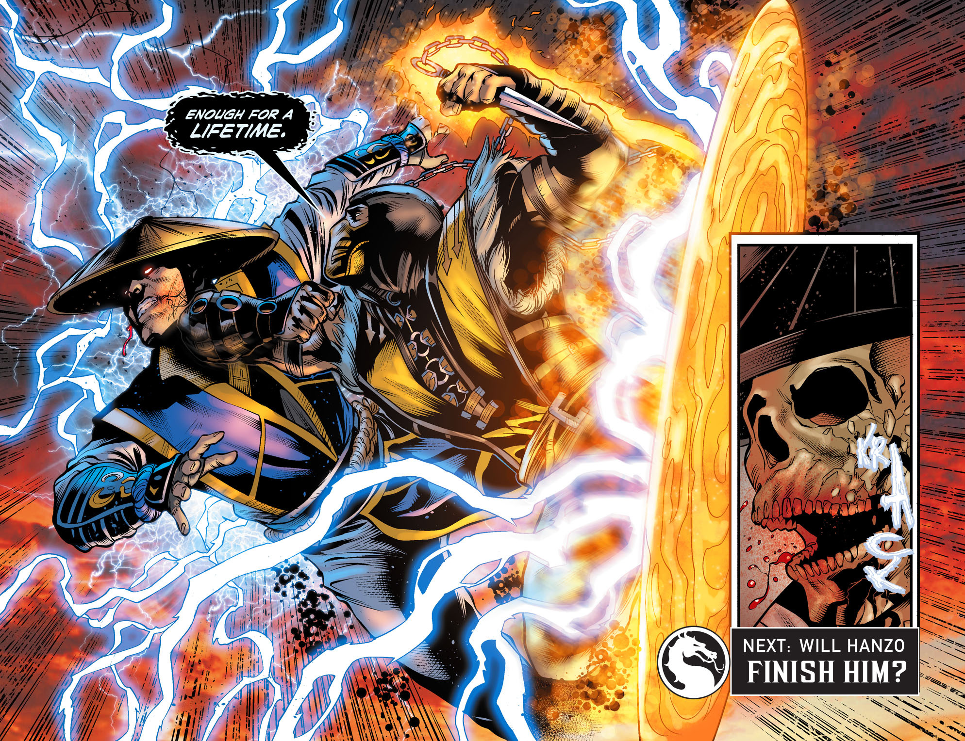 Read online Mortal Kombat X [I] comic -  Issue #10 - 22