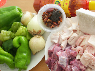 Ofada sauce ingredients,ingredients for ofada stew ayamase