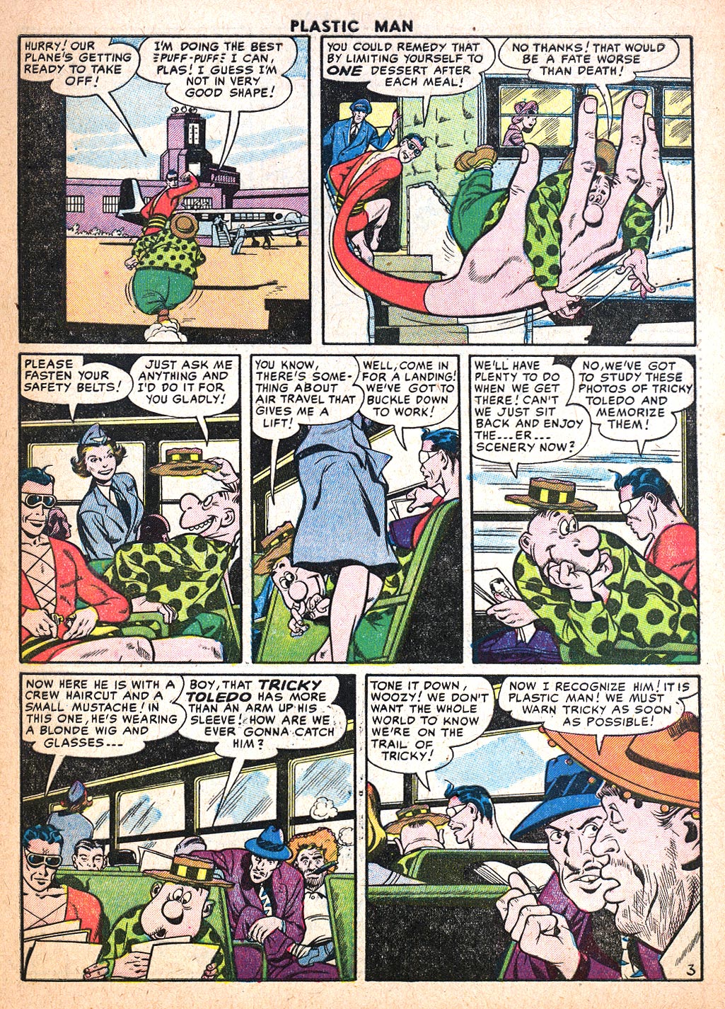 Read online Plastic Man (1943) comic -  Issue #53 - 5
