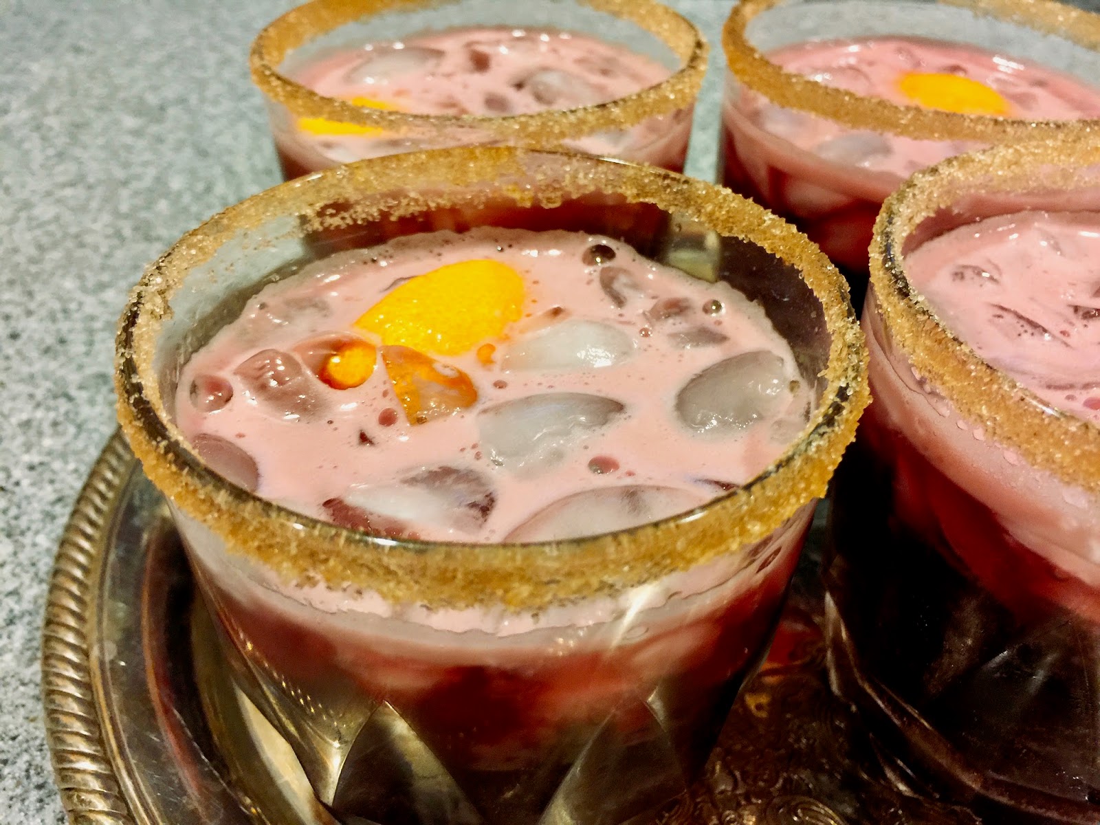 Husband Tested Recipes From Alice's Kitchen Sparkling RedWine Cocktails