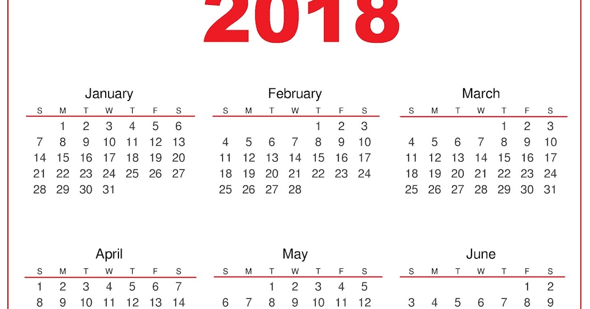 2018 calendar free download 2018 calendar free download