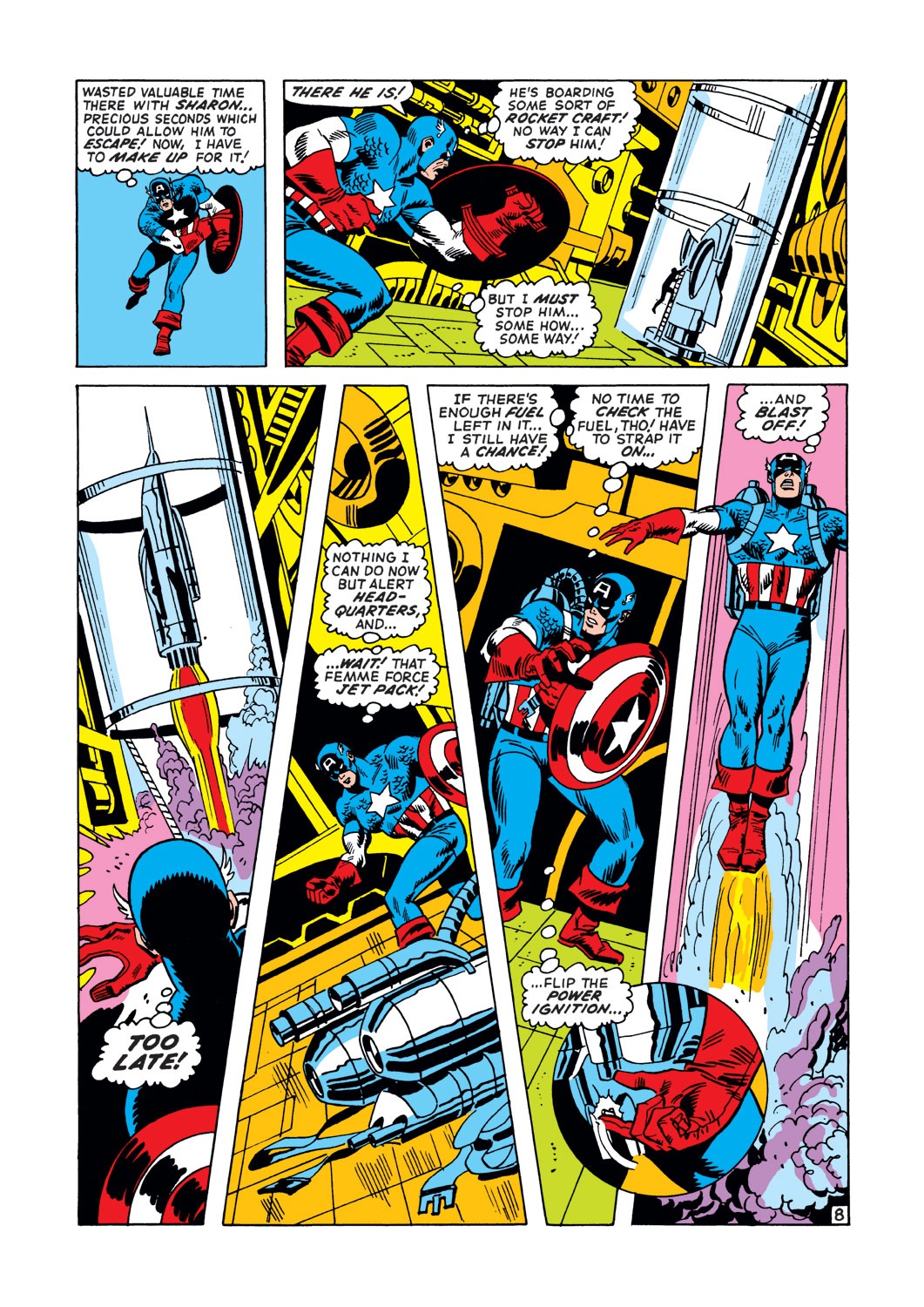 Captain America (1968) Issue #147 #61 - English 9
