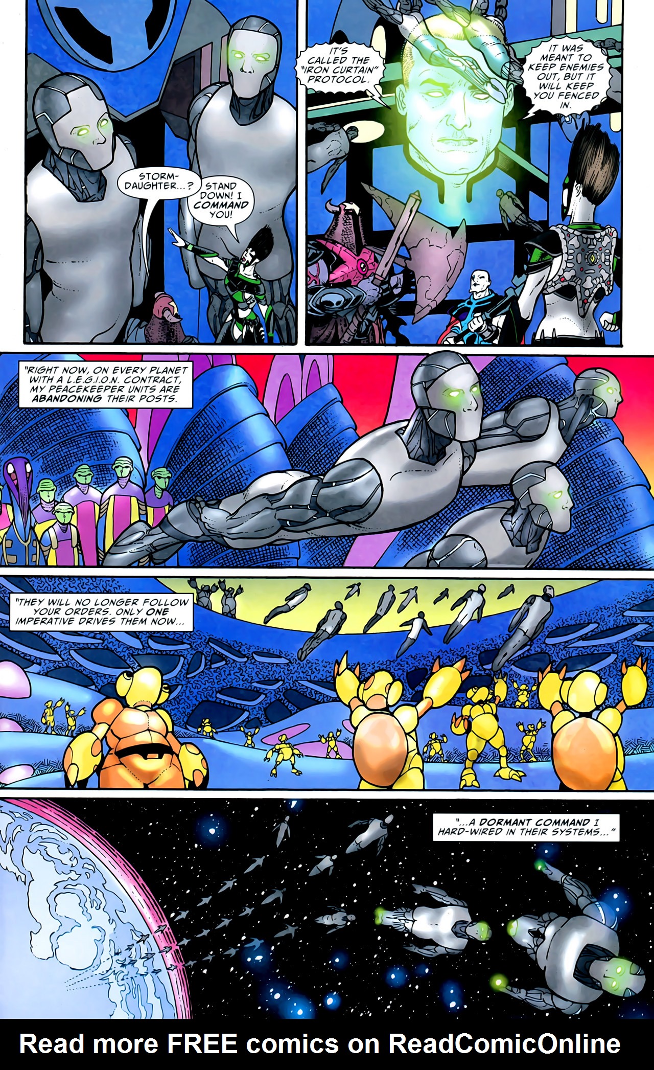 Read online R.E.B.E.L.S. comic -  Issue #6 - 19