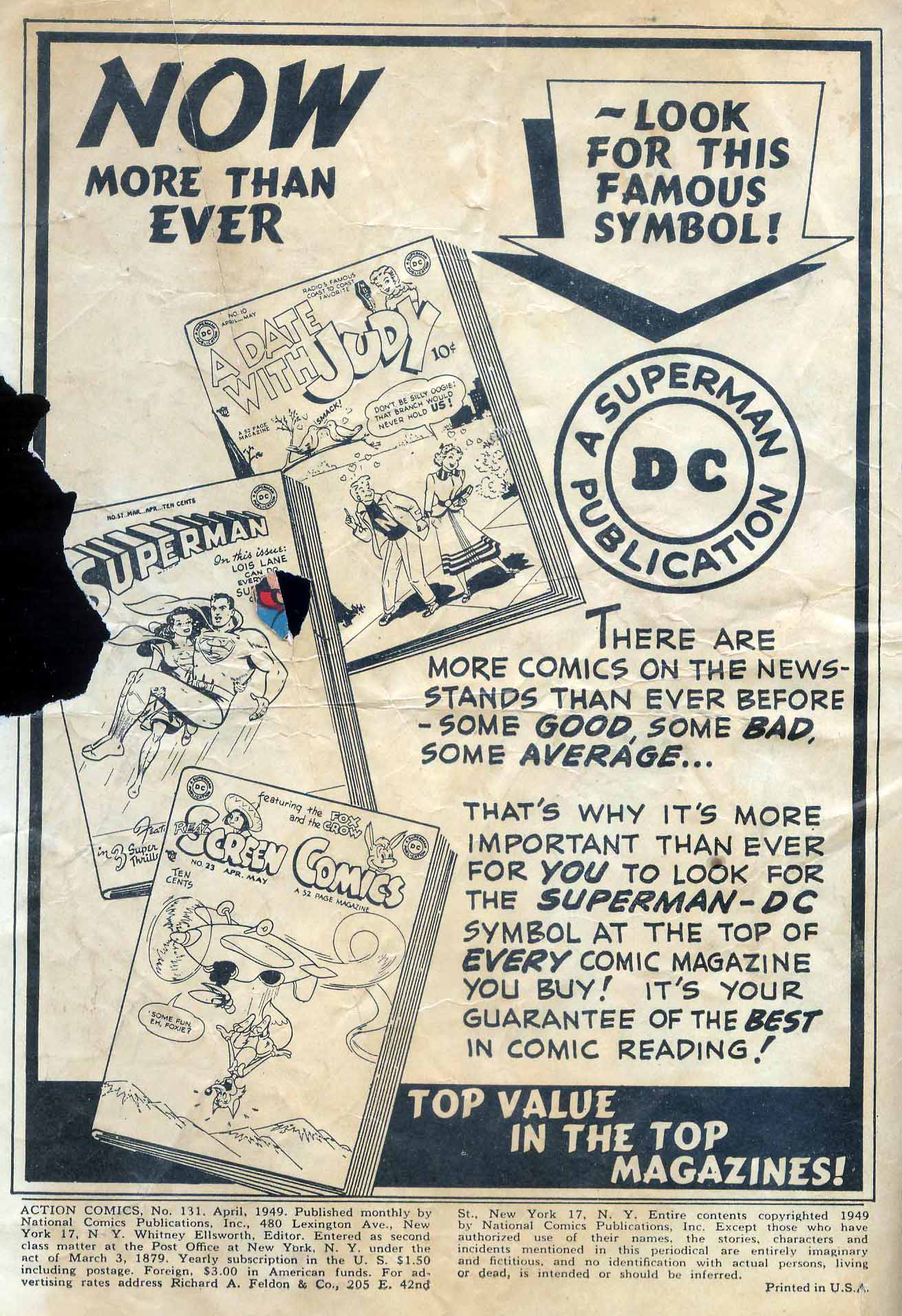 Action Comics (1938) 131 Page 1