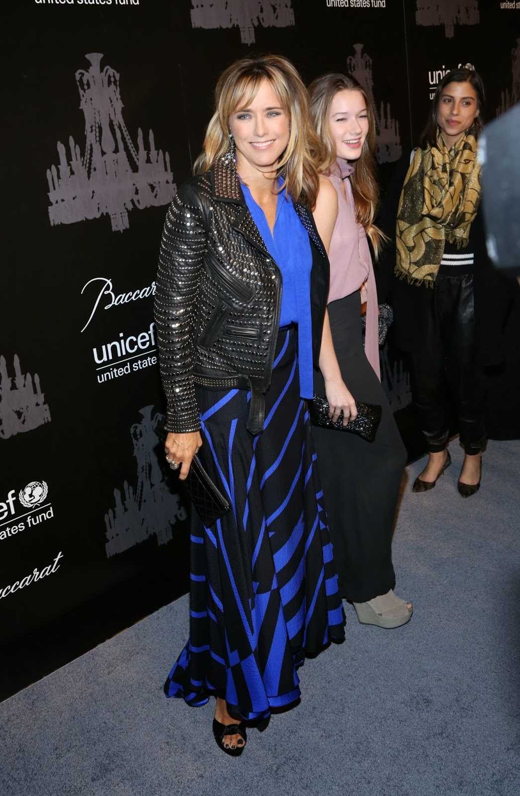 Téa Leoni and her daugther West Duchovny attend The Ninth Annual UNICEF