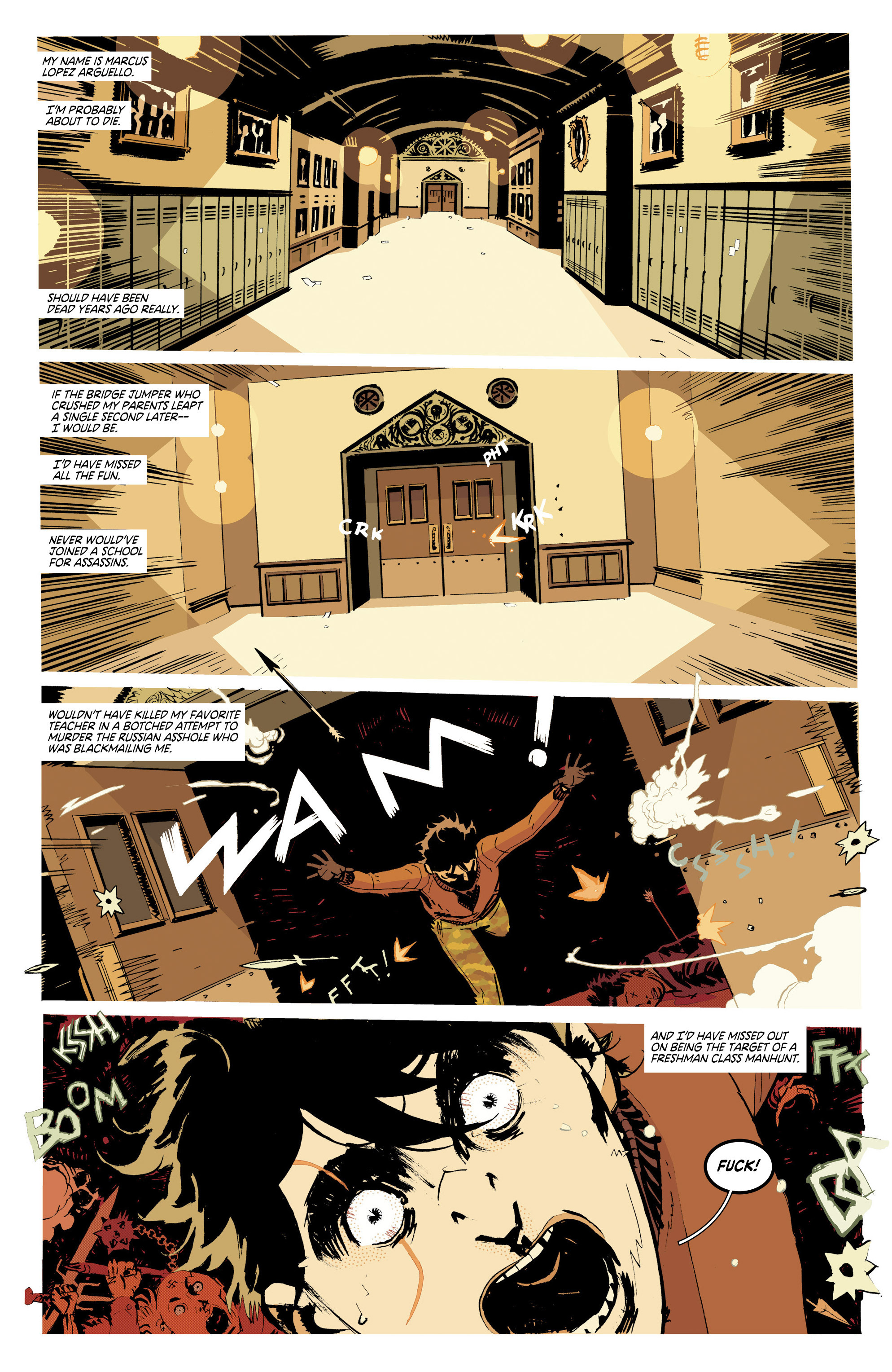 Read online Deadly Class comic -  Issue #17 - 3