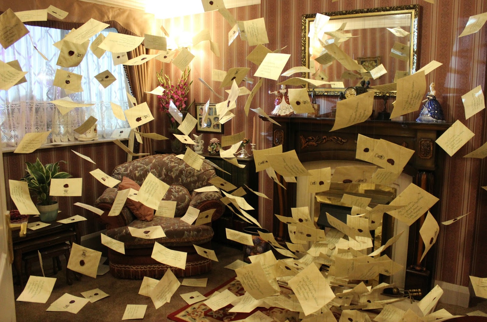 Dursleys Living Room Letters Dursleys Living Room Letters