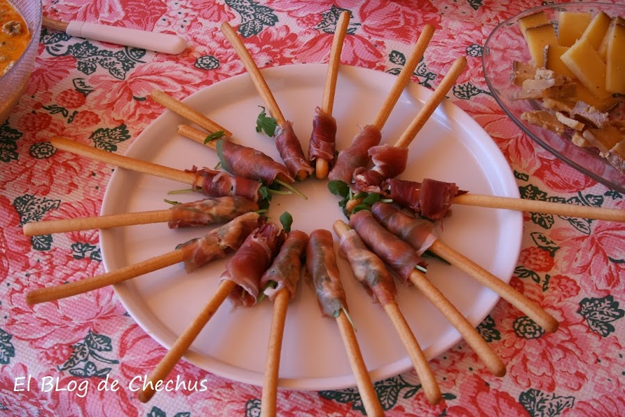 Palitos de jamón, El BLog de Chechus, Chechus Cupcakes