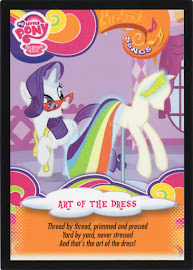 My Little Pony Art of the Dress Series 3 Trading Card