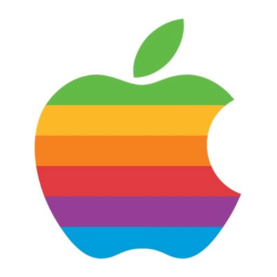 Logotipo do arco-íris - Apple