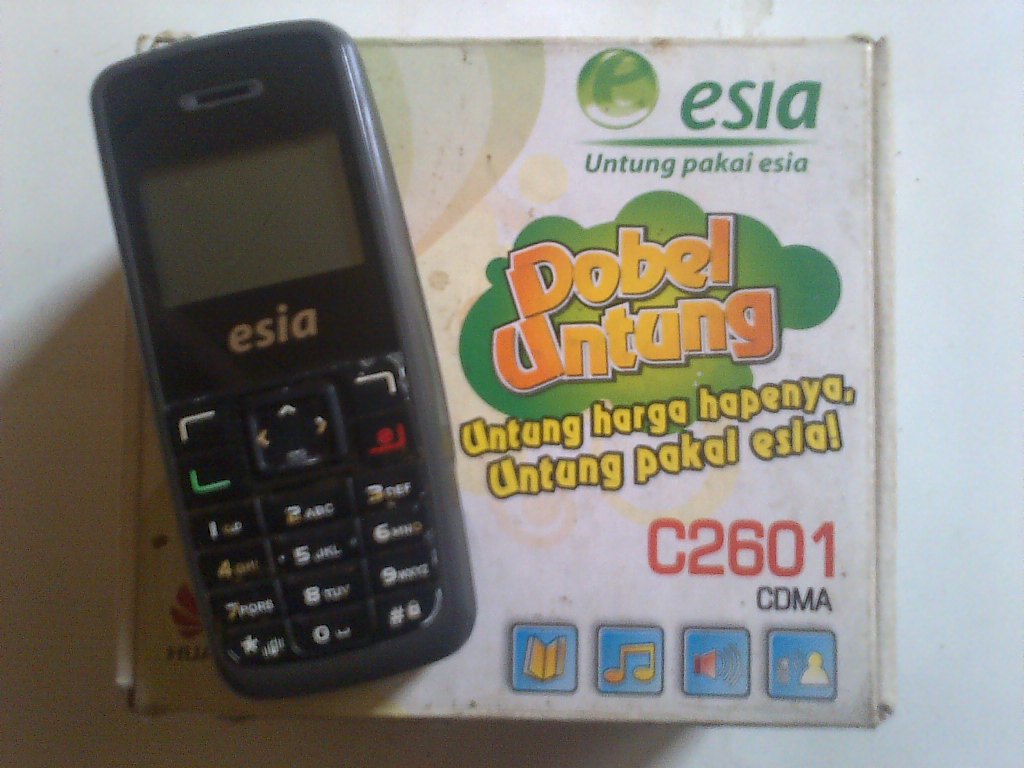 Kenangan Manis Bersama Hape Esia Huawei C2601 CDMA