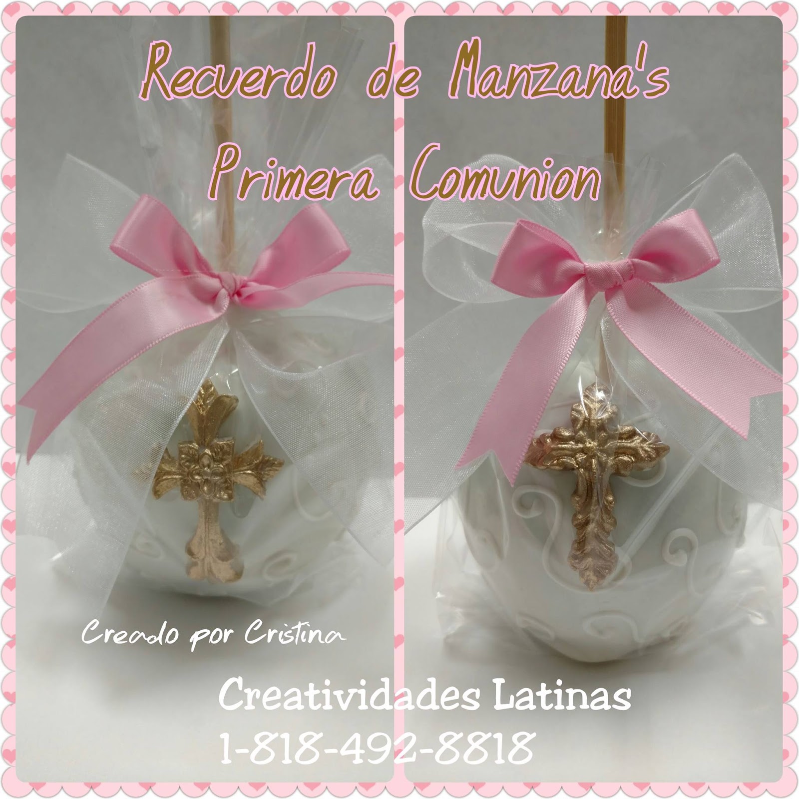 TIENDA ONLINE DE CREATIVIDADES LATINAS PRIMERA COMUNION / BAUTIZO