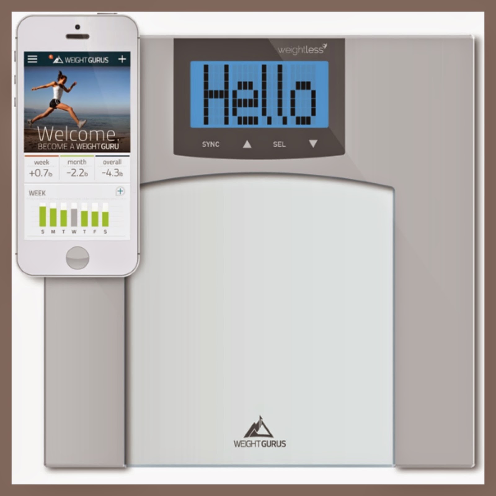 Beauty Tech Reviews Weight Gurus Digital Bathroom Scale (Clear) Review