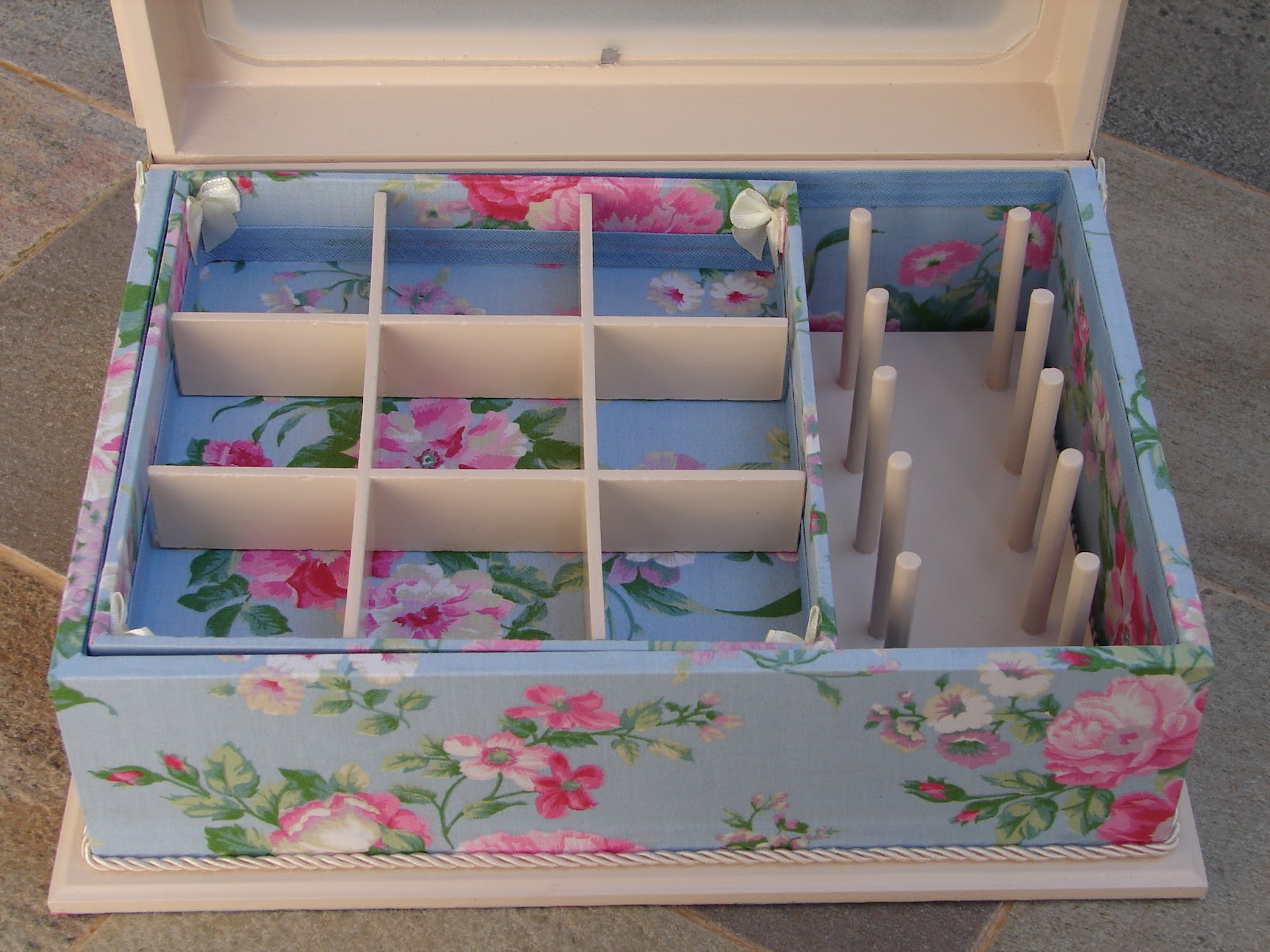 Коробка для швейных принадлежностей своими руками