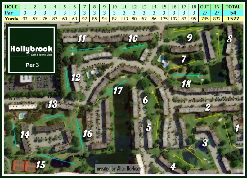 The Florida Golf Course Seeker: Hollybrook Golf Tennis Club The Florida Golf Course Seeker: Hollybrook Golf Tennis Club