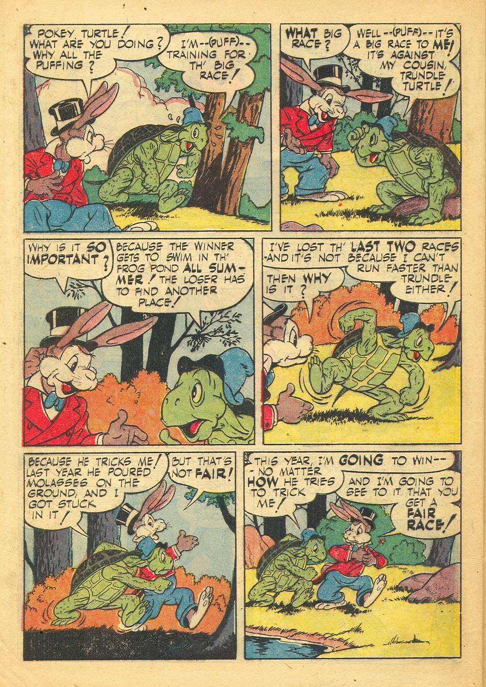 Read online Four Color Comics comic -  Issue #349 - 4