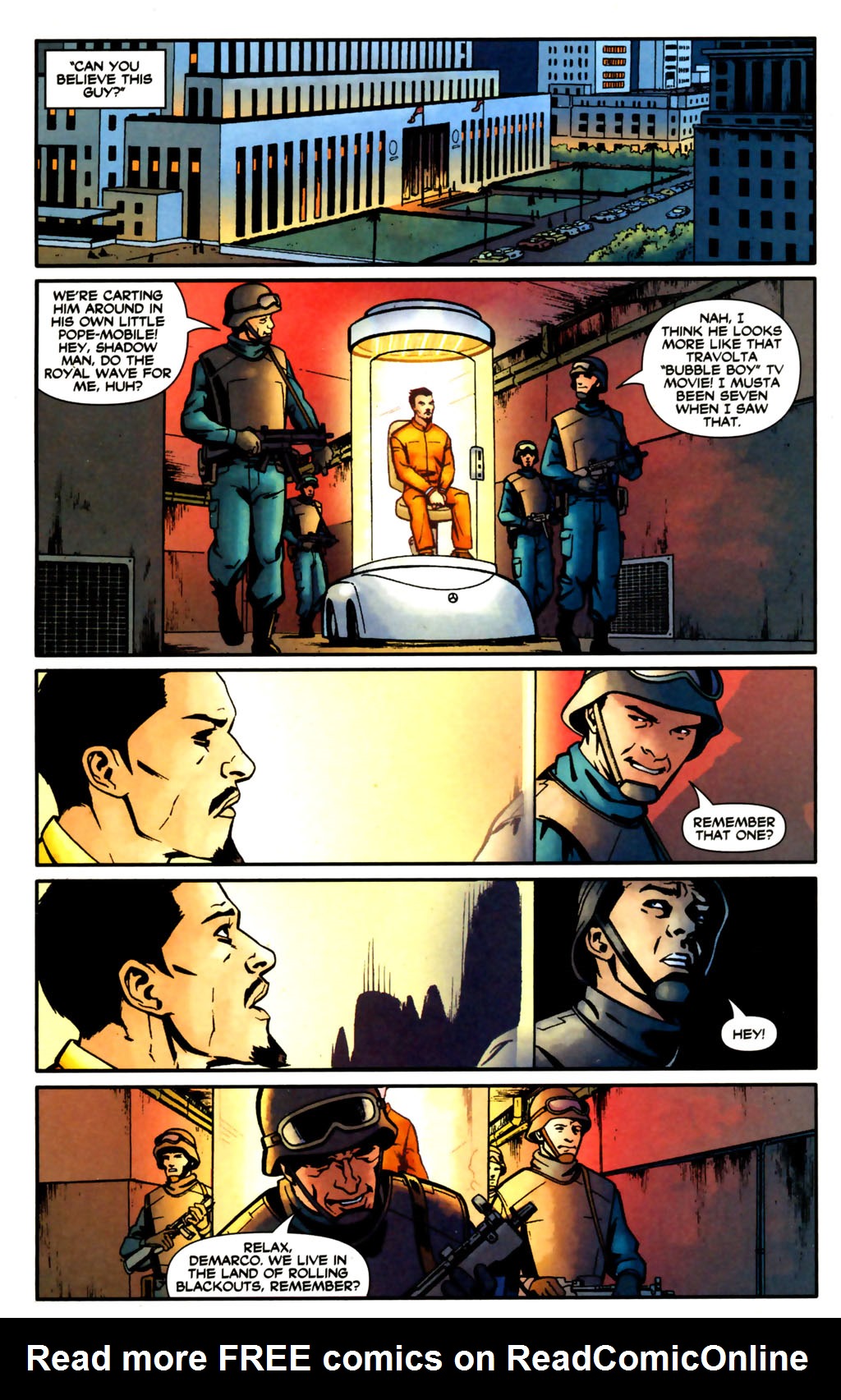 Read online Manhunter (2004) comic -  Issue #7 - 19
